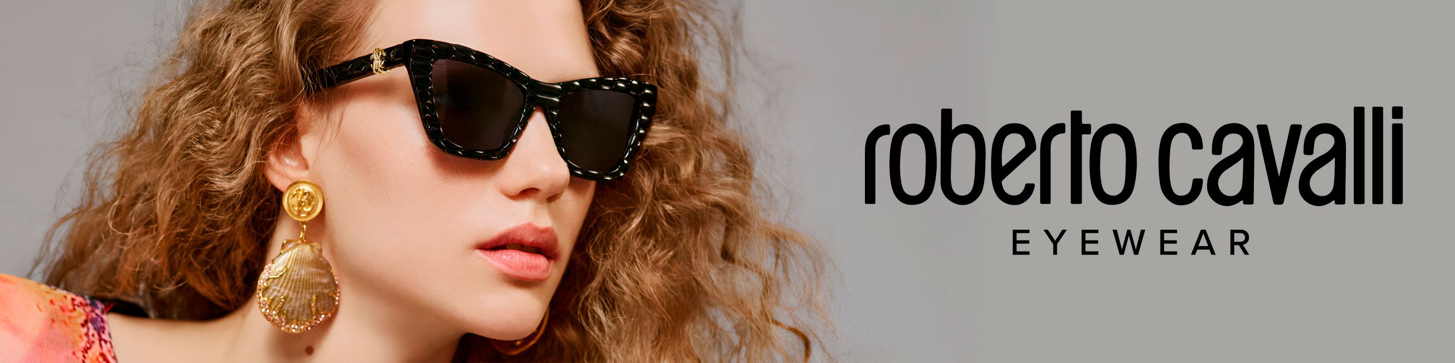 Roberto Cavalli designer sunglassess desktop banner