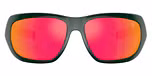 Shiny Green / Orange Mirror Red