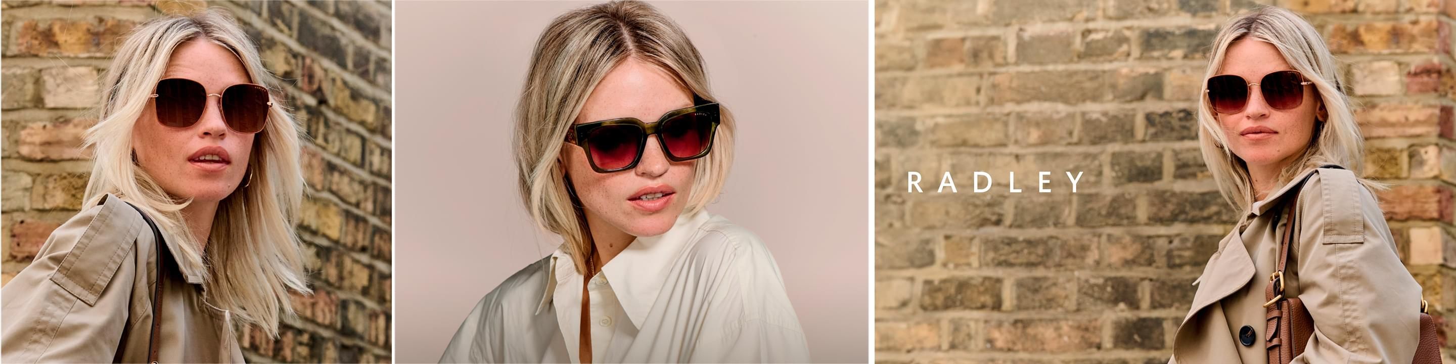 Radley London designer sunglassess desktop banner
