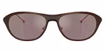 Shiny brushed ant yellow brown / Mirror rose gold