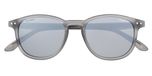 Matte grey crystal / Smoke with silver flash / Polarized  (Cat 3)