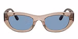 Transparent Light Brown / Brown / Blue