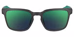MATTE BLACK / GREEN MIRROR