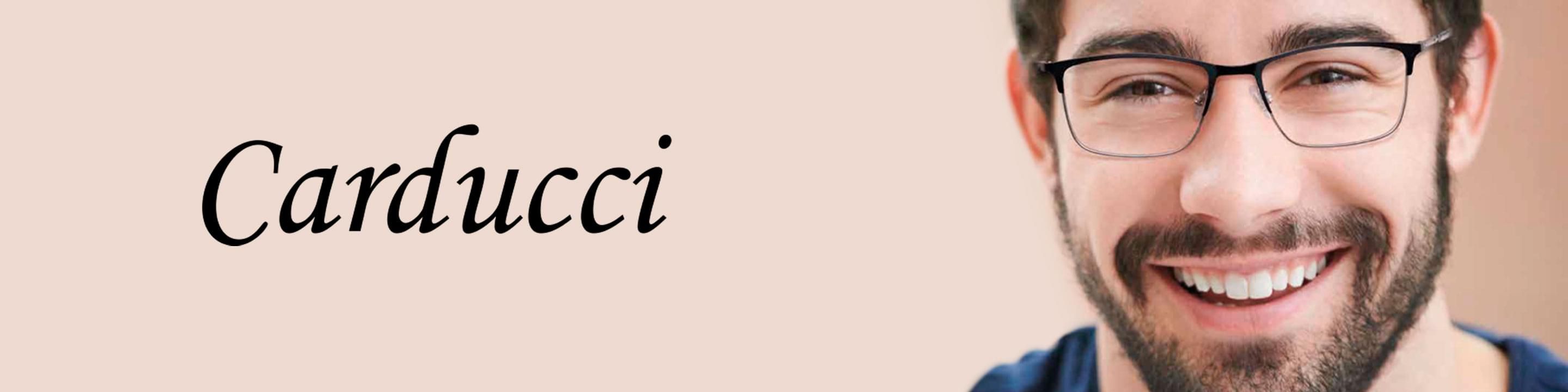 Occhiali da sole firmati Carducci desktop banner