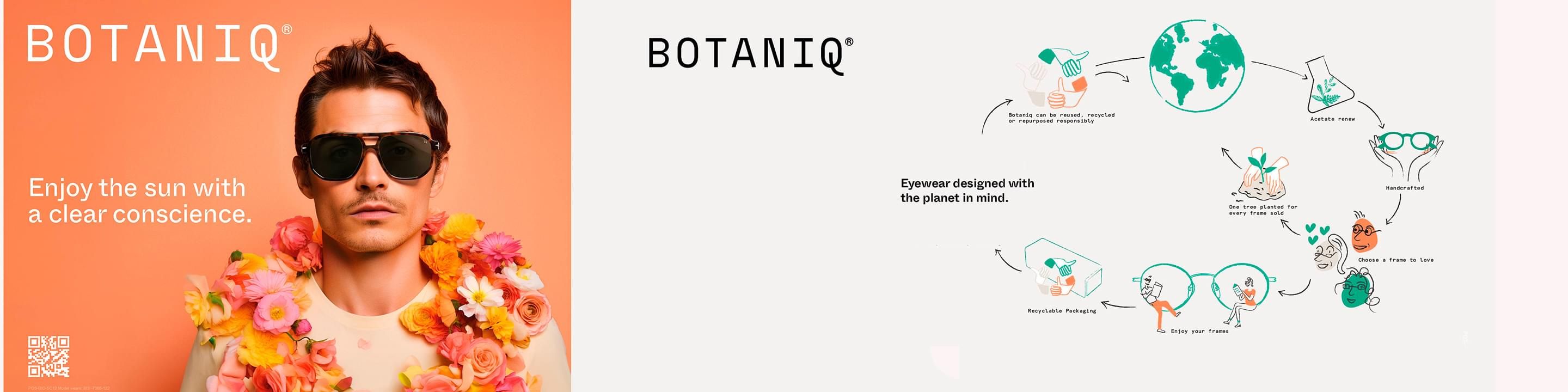BOTANIQ designer sunglassess desktop banner