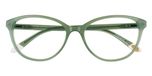 Matte green crystal / bio-acetate