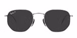 SILVER / silver / polarized black