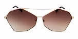Light gold / Gradient Brown color UV400 protection lenses