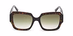 DARK HAVANA / GRADIENT GREEN