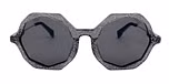 Crystal grey with glitter / Polarized grey color UV400 protection lenses