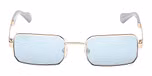 SHINY PALE GOLD / SHINY PALE GOLD / BLUE MIRROR