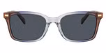 Pecan Blue Grey Gradient / Blue Grey Solid