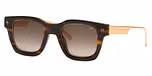SHINY STRIPED.BROWN HAVANA/BROWN GRADIENT