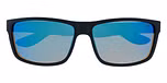 Rubberized matte navy / Blue mirror / Polarized lenses
