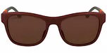 MATTE BURGUNDY / ORANGE MIRROR