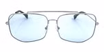 Silver / Light blue color UV400 protection lenses