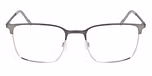 MATTE GUNMETAL / SILVER - MEMORY METAL