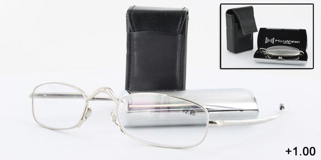  - MicroVision Folding Vision - Super Compact Reading Glasses