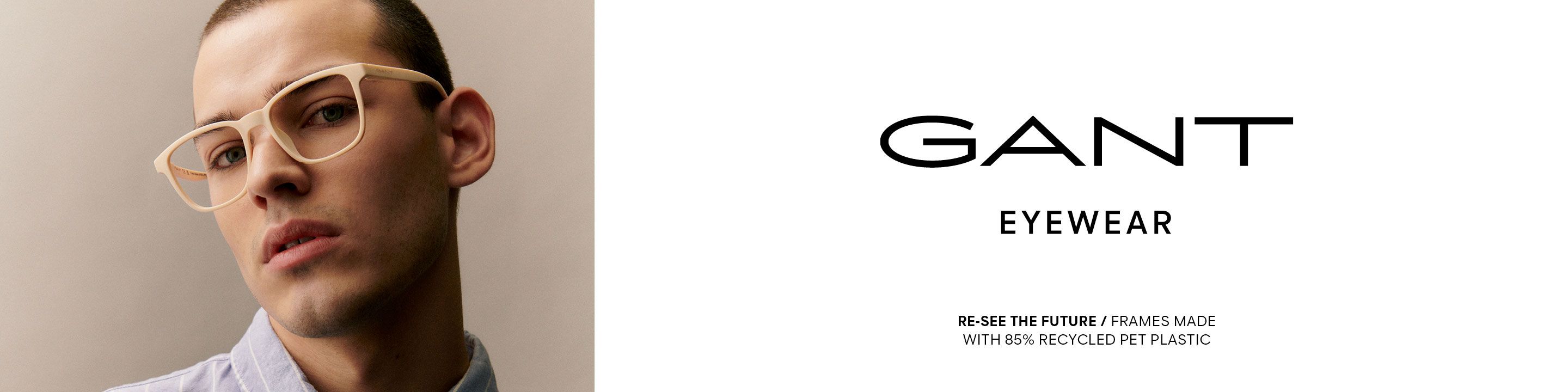 Gant designer sunglassess desktop banner