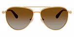 Gold / Gold / Gradient Brown Polarized