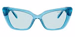Transparent Light Blue / Blue / Photochromic Azure