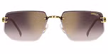 MATTE BLACK GOLD (GOLD MIRROR ON BURGUNDY SHADED)