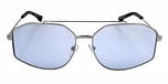 Silver / Light blue color UV400 protection lenses