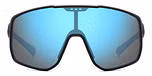 MATTE BLACK / BLUE MIRROR POLARIZED