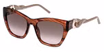 STRIPED BROWN / BROWN GRADIENT BROWN