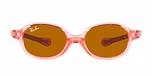 TRANSPARENT LIGHT RED / red / brown