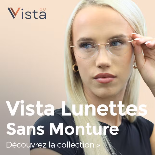 Lunettes Vista sans monture