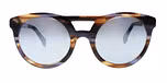 Purple horn / Mirror effect grey color UV400 protection lenses