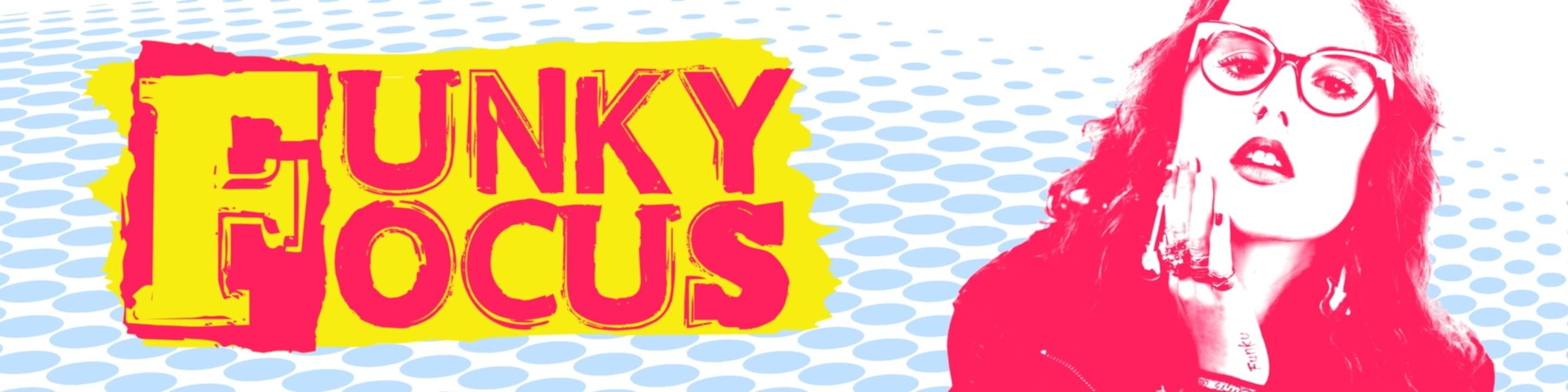 Funky Focus designer sunglassess desktop banner