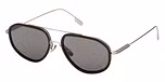 LIGHT BROWN/STRIPED / MATTE PALLADIUM / SMOKE POLARIZED