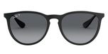 BLACK RUBBER / black / grey gradient grey polarized