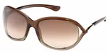 TRANSPARENT BROWN SHADED TRANSPARENT BRONZE / SHINY ROSE GOLD / GRADIENT BROWN LENSES