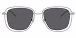 Matte silver / Solid grey