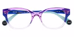 GRADIENT TRANSPARENT VIOLET