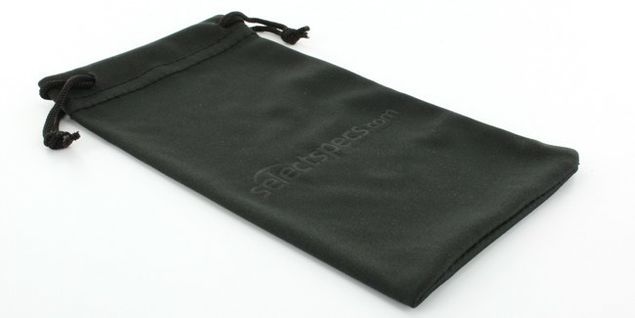 Black Soft Micro-Fibre Glasses Pouch/Cleaning Cloth
