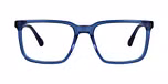 Blue / Transparent