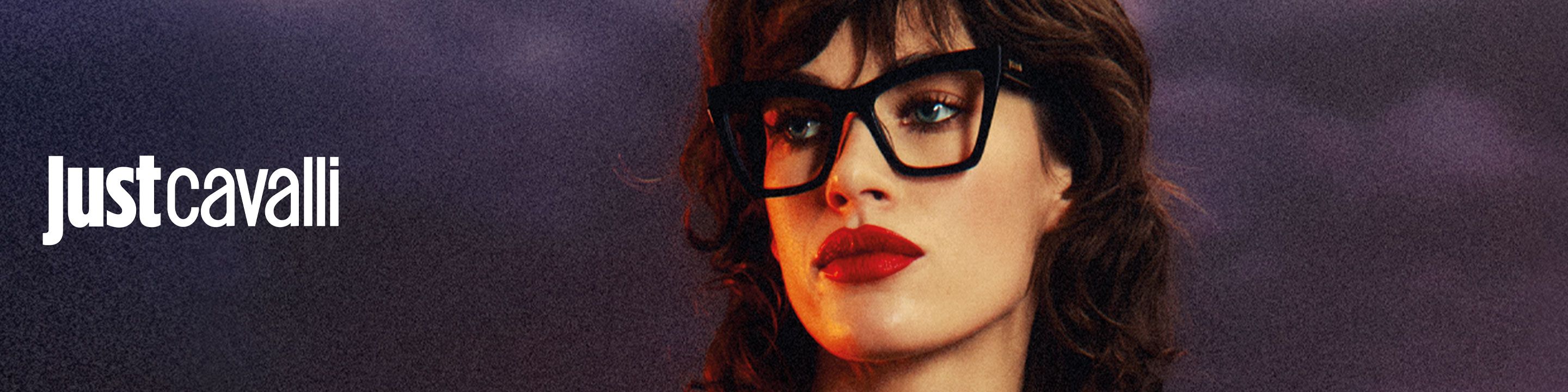 Just Cavalli designer sunglassess desktop banner