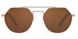 Shiny Light Rose Gold / Saturn Polarized Drivers