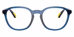 Shiny Transparent Navy Blue