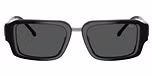 Black tranparent grey / Dark grey