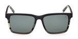 blonde havana / green polarized