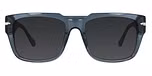 Blue / Navy blue Polarised Lens
