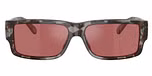 Shiny grey tortoise / Red hiper mirror