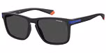 MATTE BLACK BLUE (GREY POLARIZED)