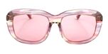 Crystal pink rainbow / Light pink color UV400 protection lenses