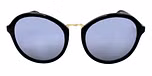 Black / Mirror effect grey color UV400 protection lenses